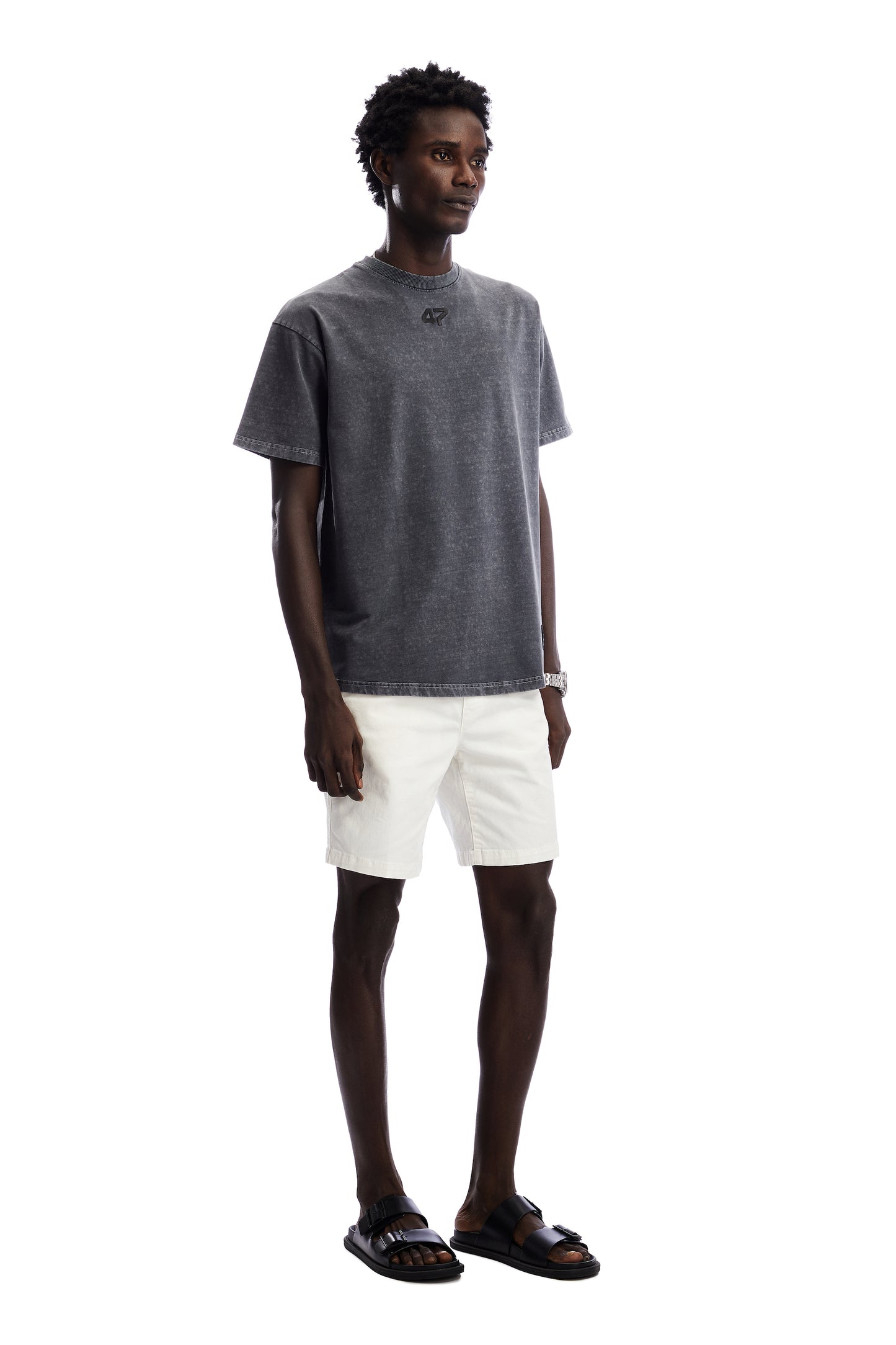 Jersey of Life Charcoal Stone Washed