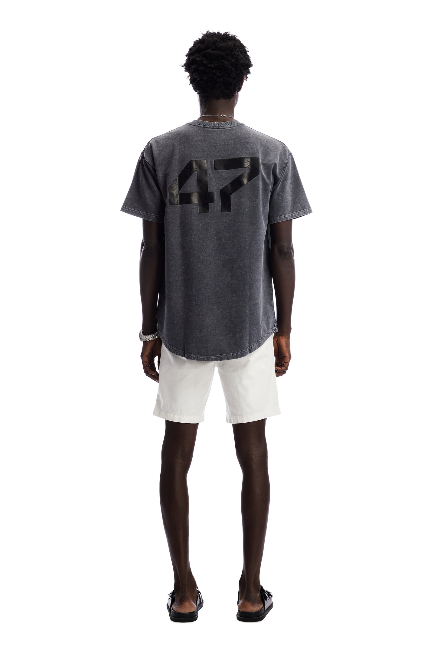 Jersey of Life Charcoal Stone Washed