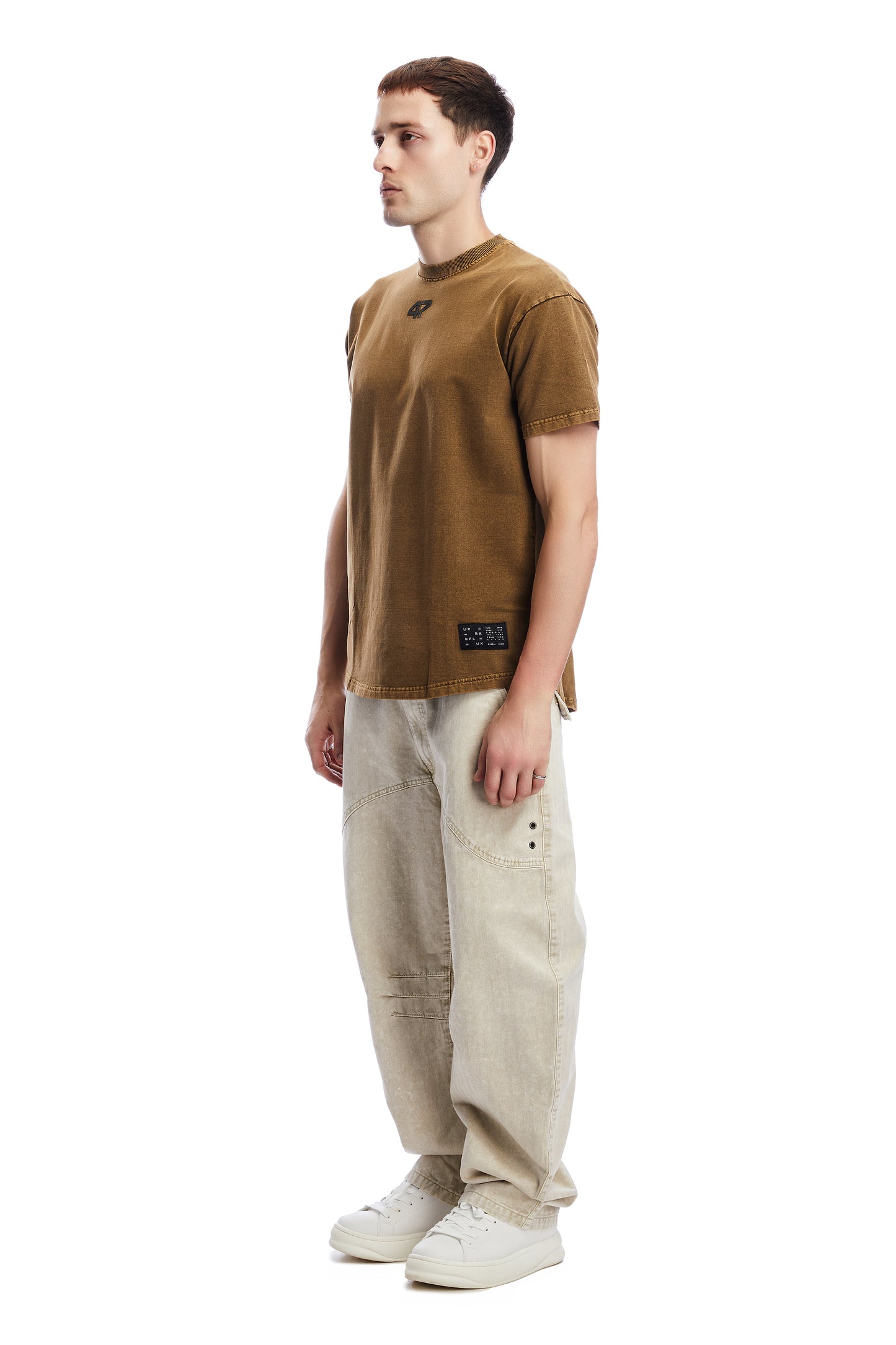Jersey of Life Khakhi Stone Washed