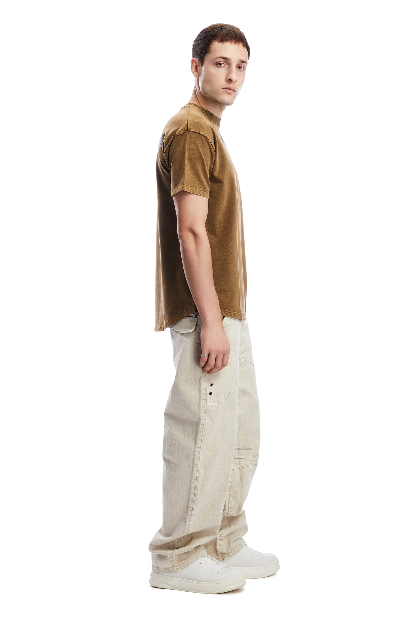 Jersey of Life Khakhi Stone Washed