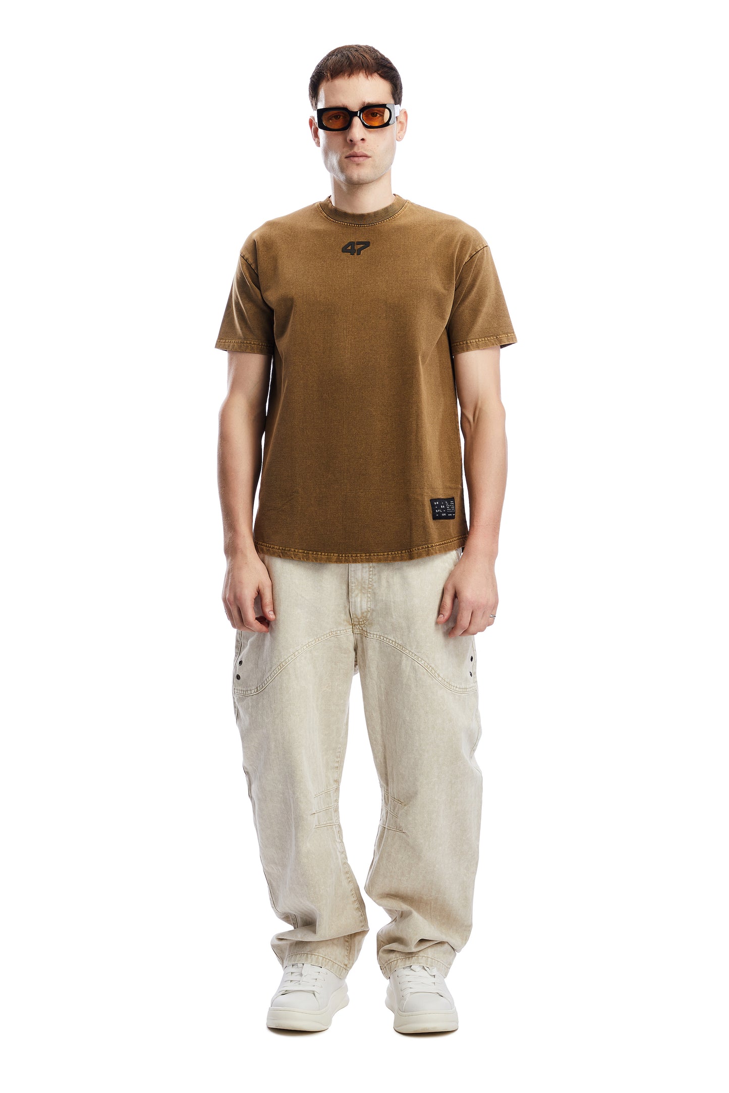 Jersey of Life Khakhi Stone Washed