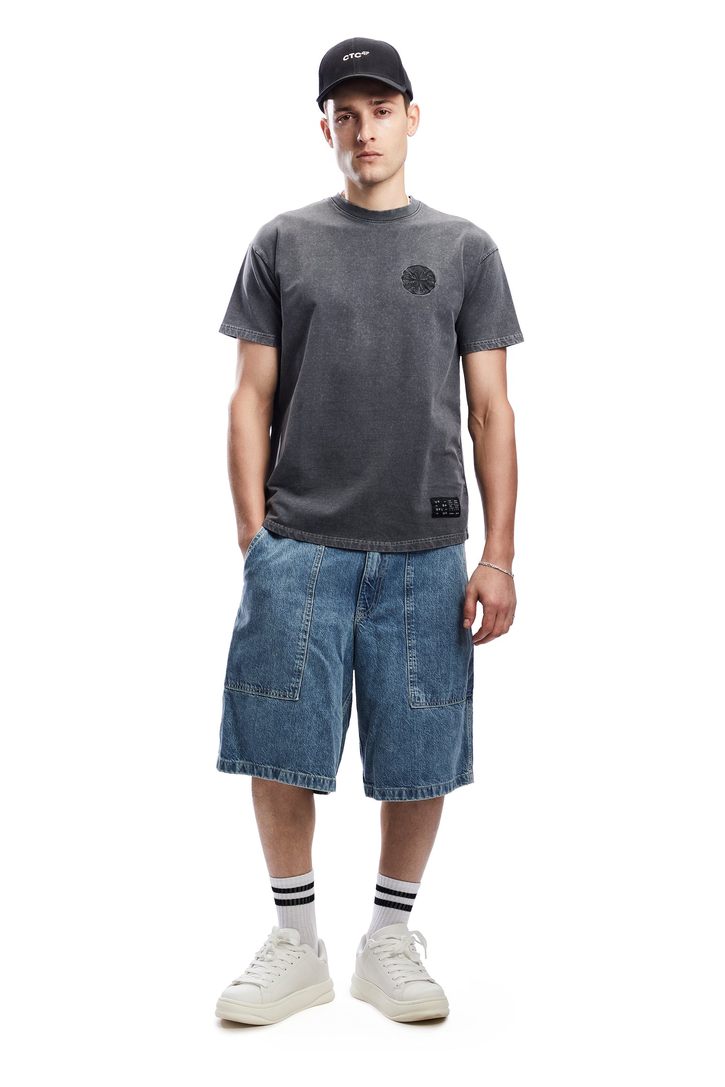 Fluxdala Charcoal Stone Washed