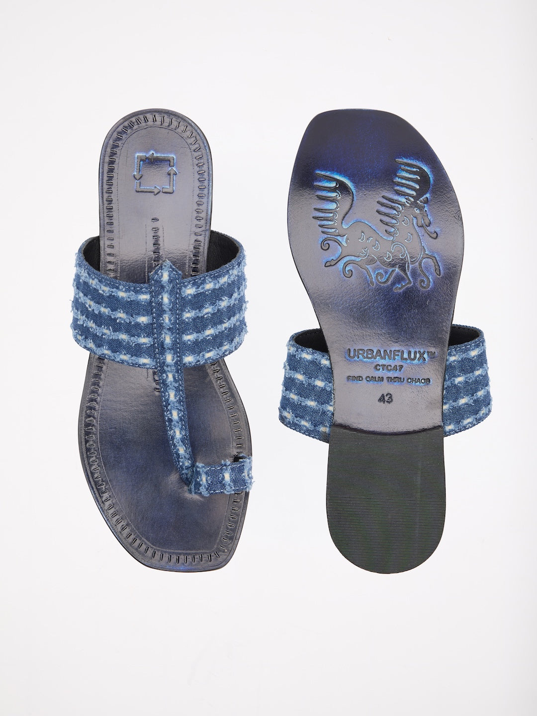 CTC47-10 / STRIPED DENIM