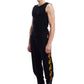 Yellow on Black Joggers