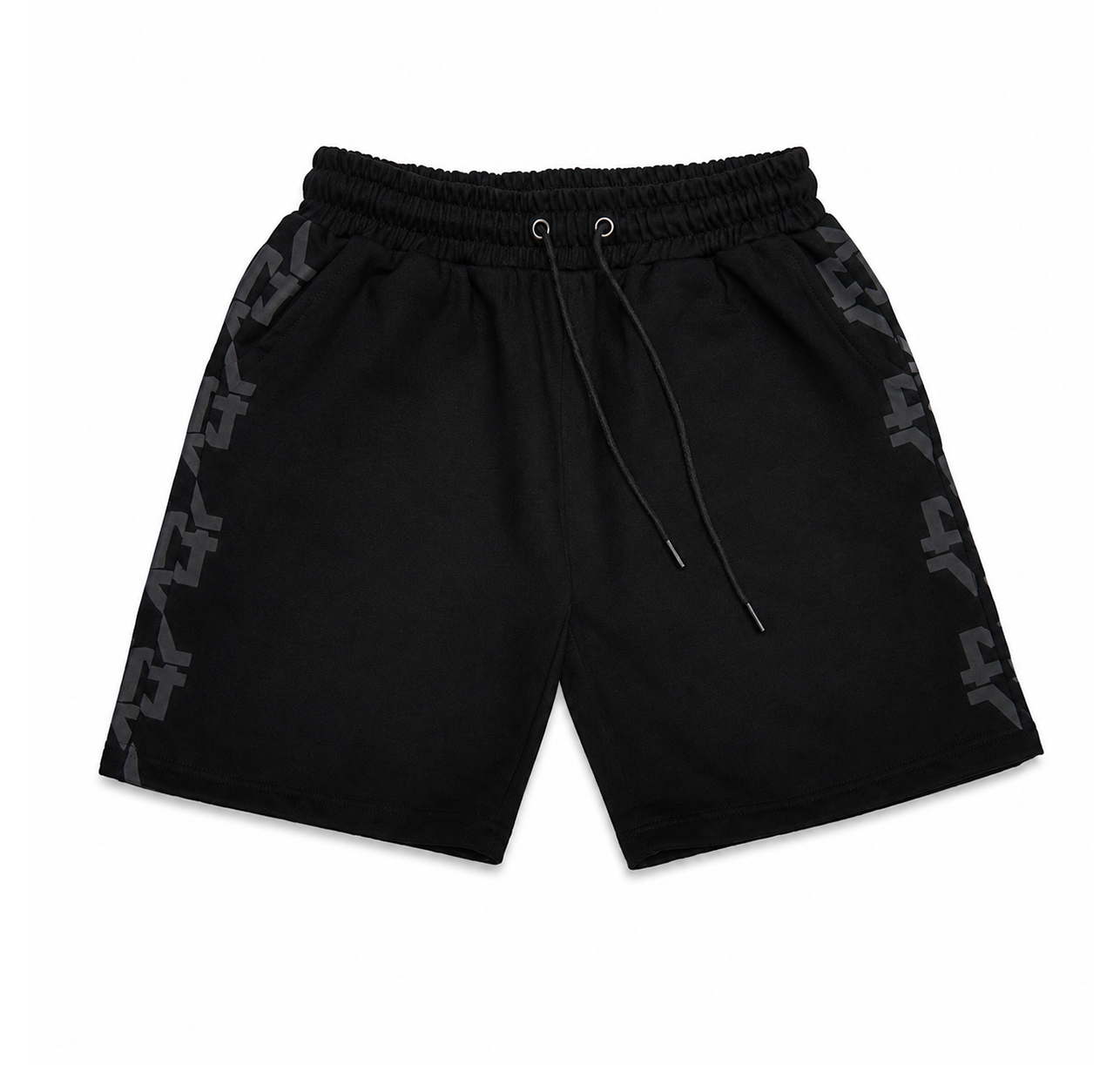 Black on Black Shorts