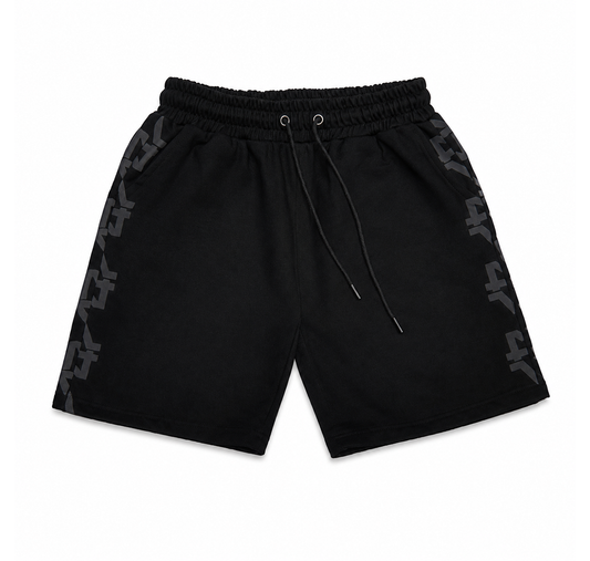 Black on Black Shorts
